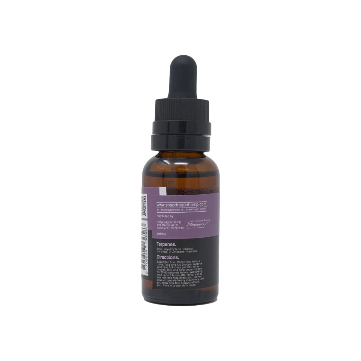 SLEEP CBD Oil Tincture by Snapdragon Selects