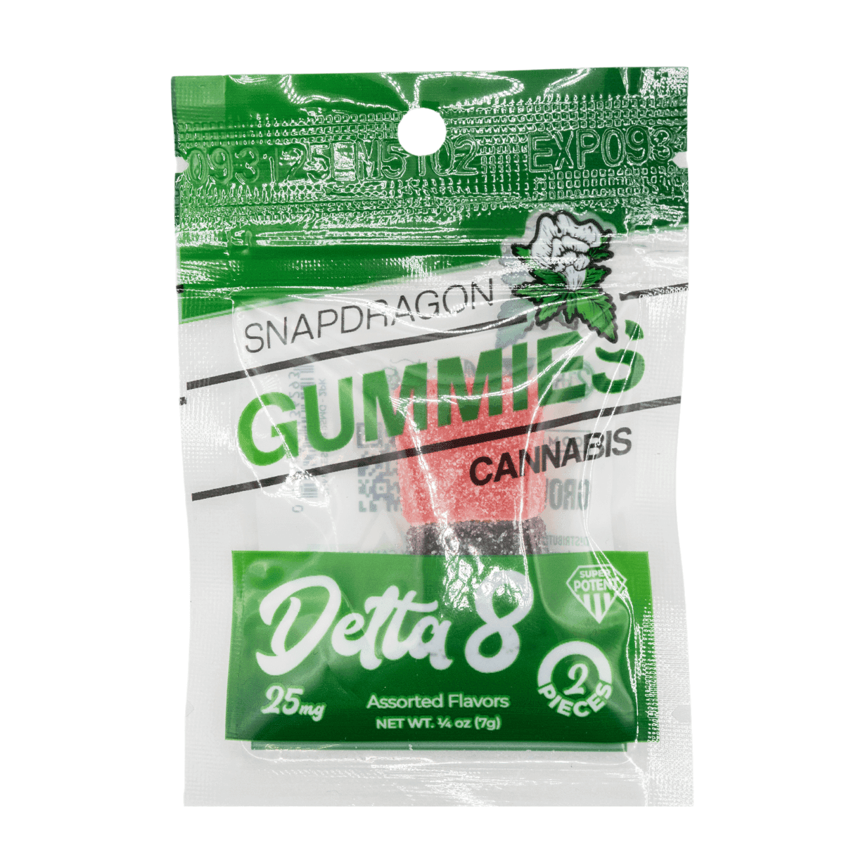 Delta-8 THC Infused Gummies 25mg and 50mg