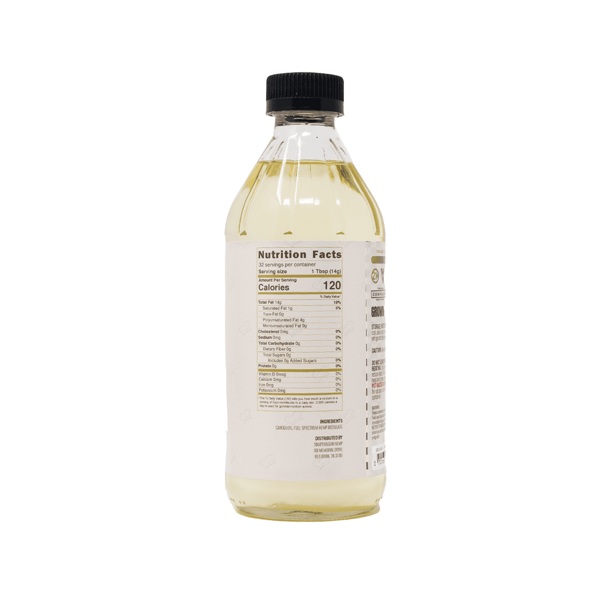 Delta-8 THC Canola Oil 300mg 16oz