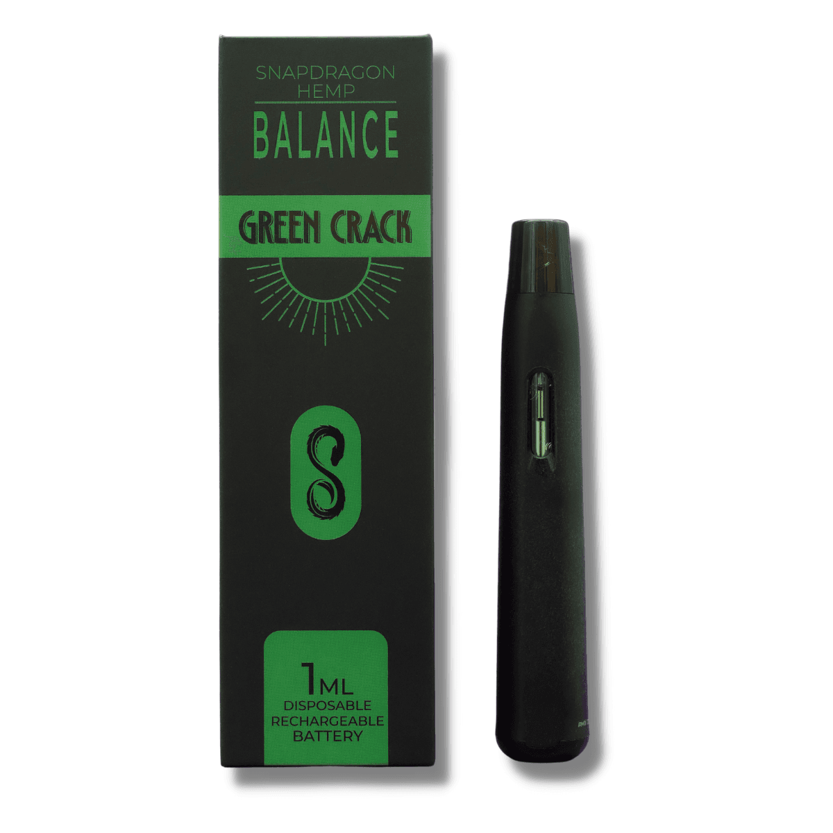 Delta-8 THC Infused BALANCE 1ml Disposable Vape with Live Resin Terpenes