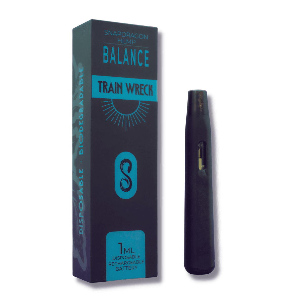 Delta-8 THC Infused BALANCE 1ml Disposable Vape with Live Resin Terpenes