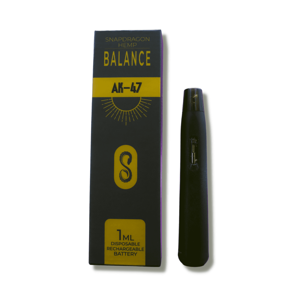 Delta-8 THC Infused BALANCE 1ml Disposable Vape with Live Resin Terpenes