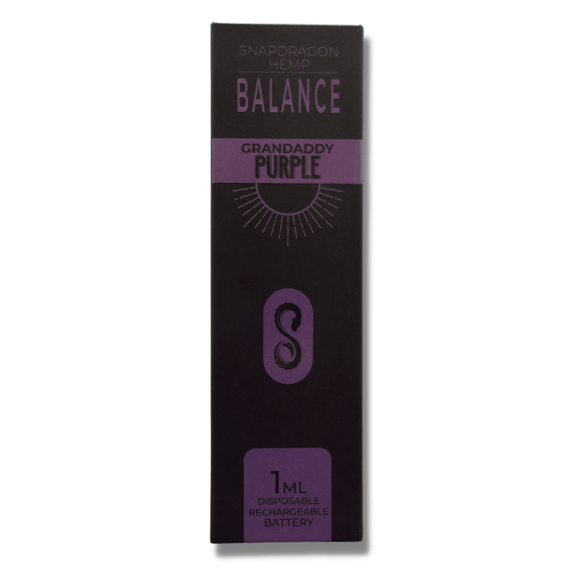 Delta-8 THC Infused BALANCE 1ml Disposable Vape with Live Resin Terpenes