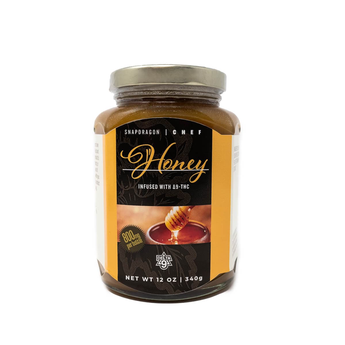 Delta-9 THC Infused Honey Jars 6oz and12oz