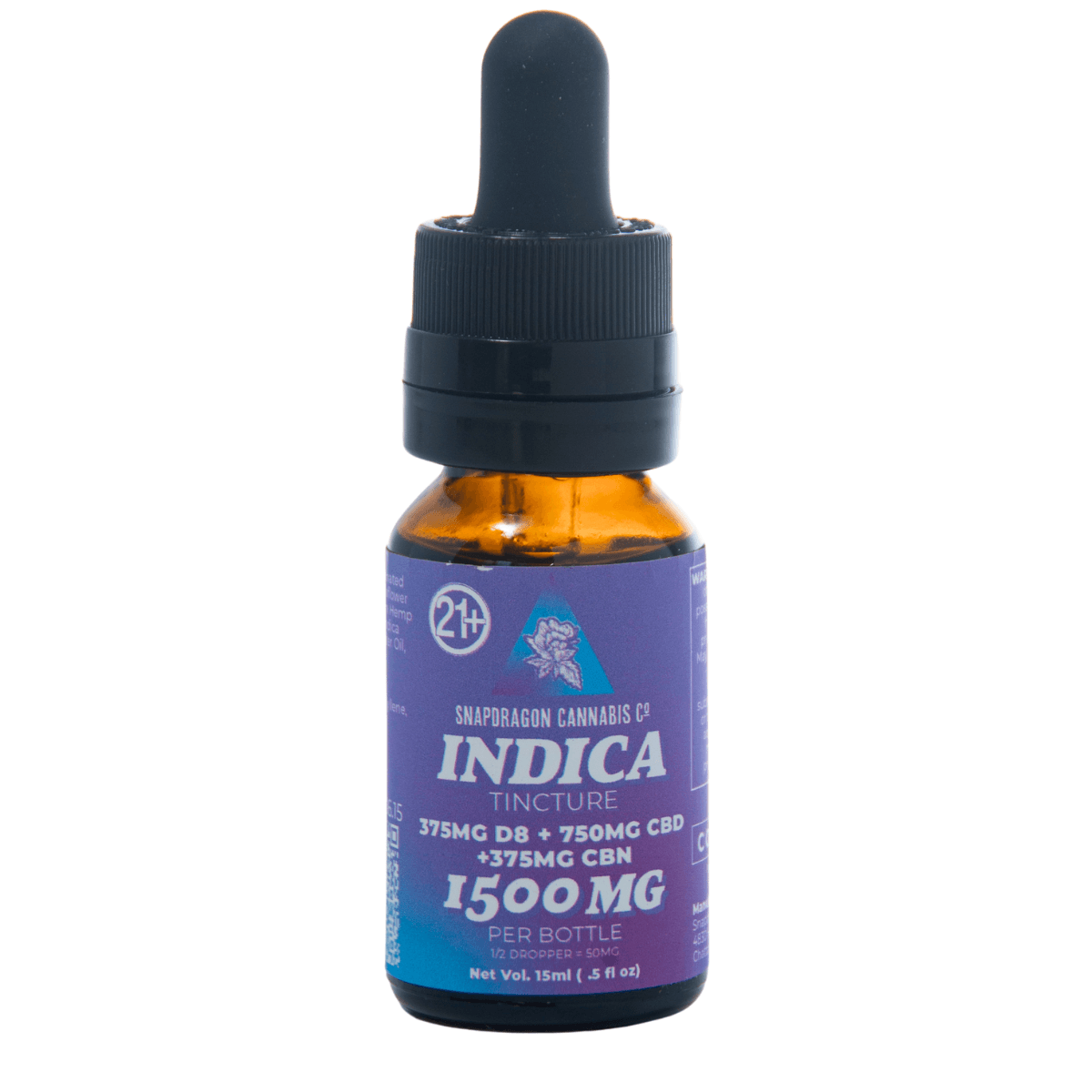 Snapdragon Cannabis Co. Sativa and Indica Tinctures 15ml/30ml