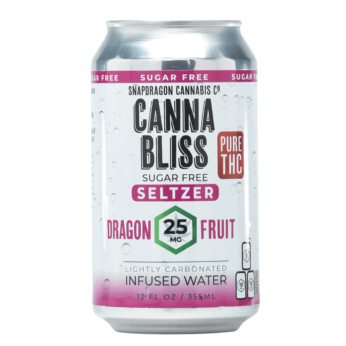 Delta-9 THC Infused Canna Bliss Sparkling Water