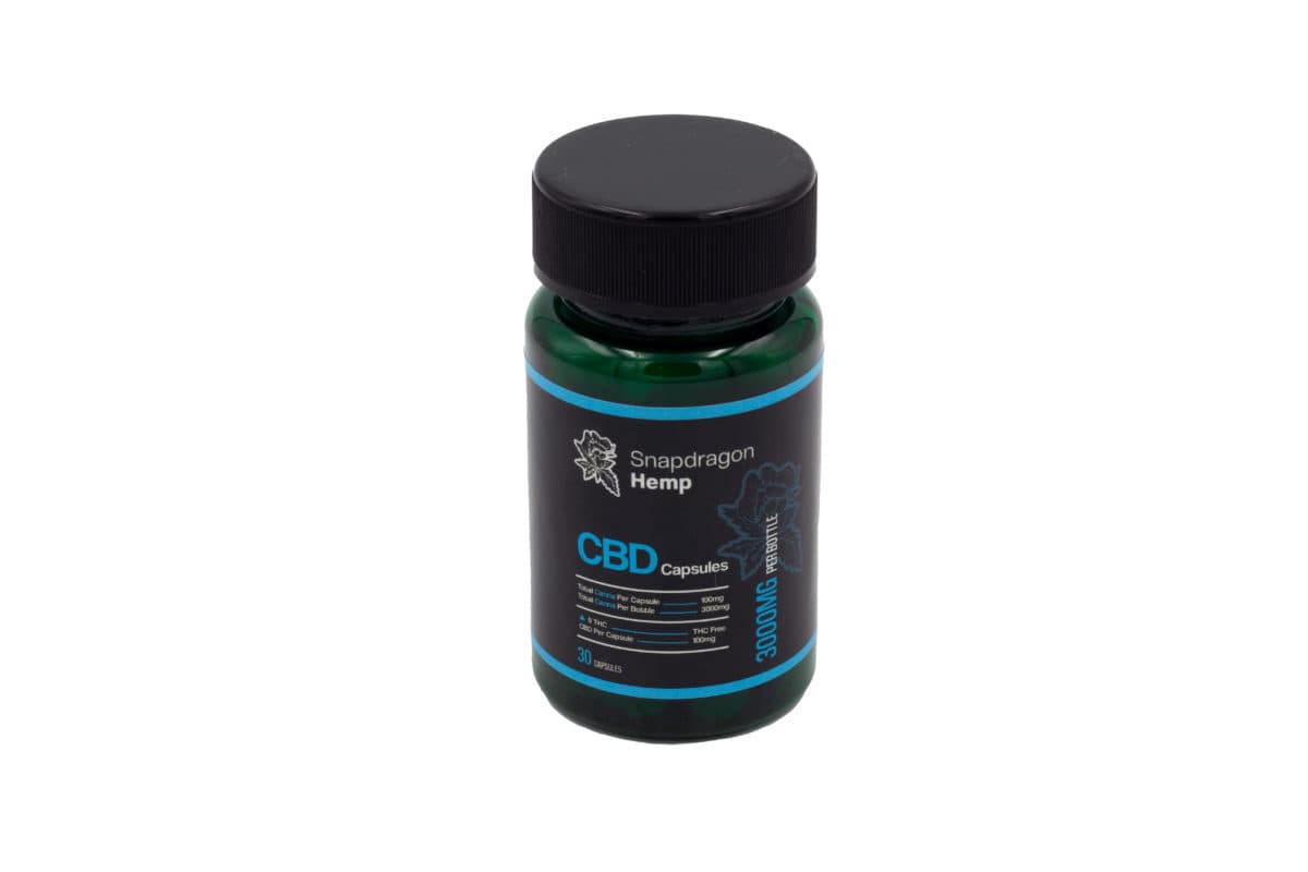 cbd caps front facing