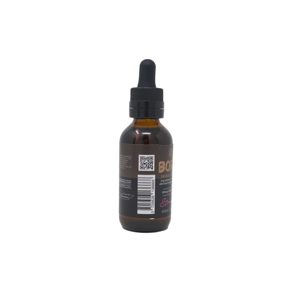 Delta-8 THC and CBD Infused Borderline Tinctures with Live Resin Terpenes