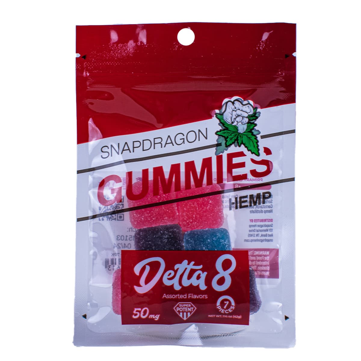 Delta-8 THC Infused Gummies 25mg and 50mg