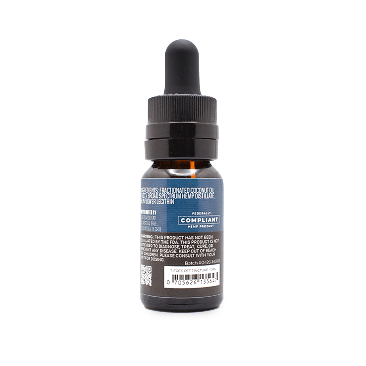 CBD and CBG Infused Peanut Butter Pet Tincture 15ml or 30ml