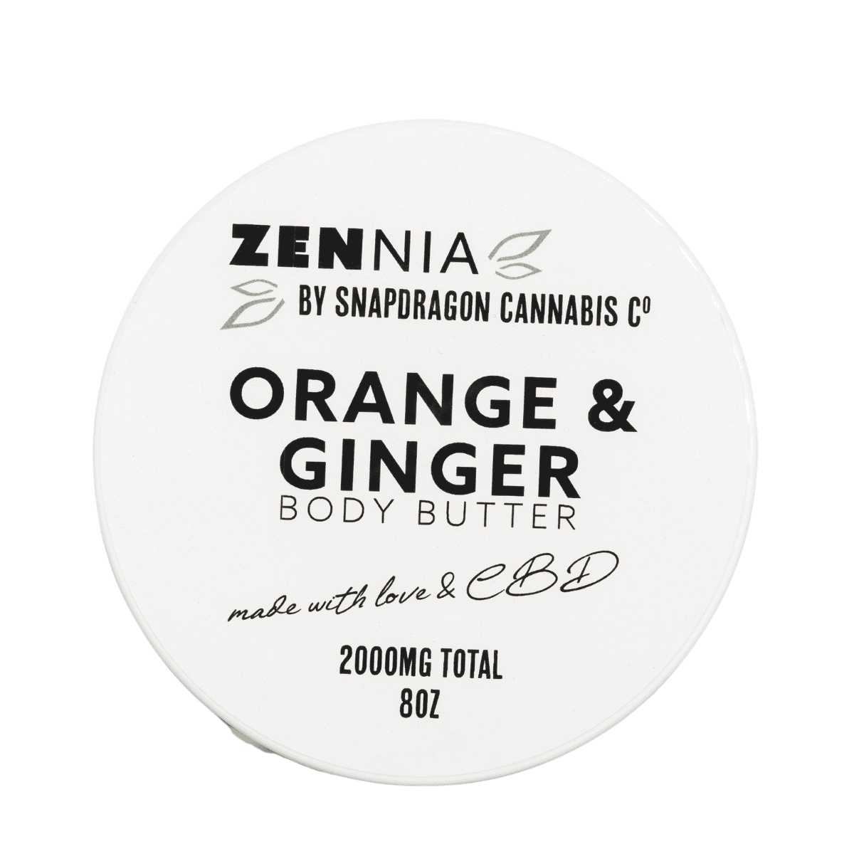 orange ginger body butter
